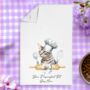 Personalised Cat In Chef Hat Gift Tea Towel, thumbnail 3 of 12