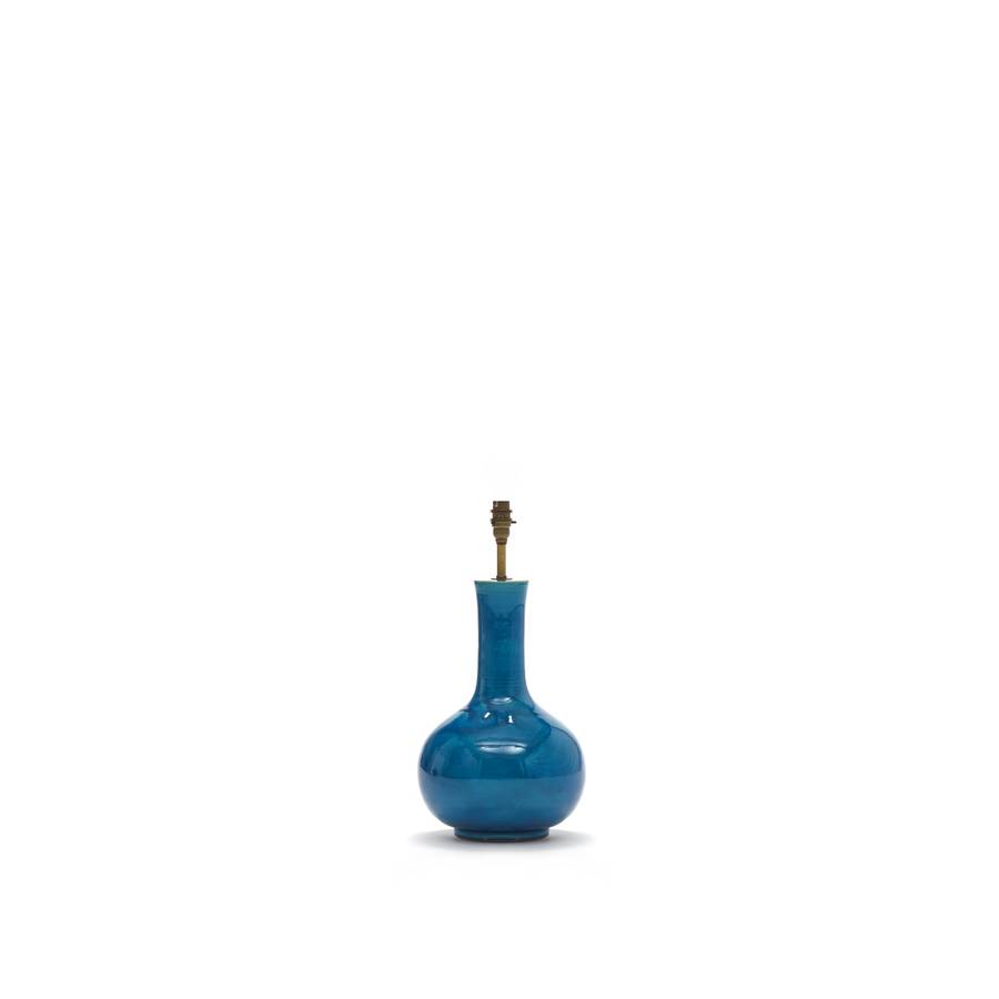 The Nellie Table Lamp In Turquoise With Shade Pink By Pooky The Nellie Table Lamp Base