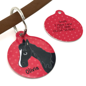 Horse Bridle Tag Personalised, 9 of 10