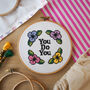 'You Do You' Cross Stitch Kit, thumbnail 1 of 7