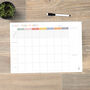 Weekly Family Wall Planner, Personalised Metal Command Centre, thumbnail 5 of 5