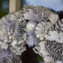 Luxury Frosted Pine Cone Christmas Wreath, thumbnail 4 of 8