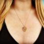 Heart Necklace With Real Daisy In Gold Or Silver, thumbnail 7 of 10