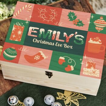 Personalised Childs Christmas Eve Box, 2 of 3