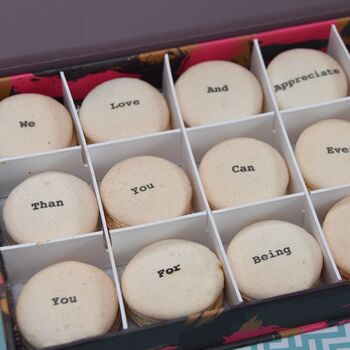 Printed Macarons Eat Your Words, 2 of 4
