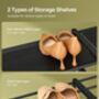 Eight Tier Adjustable Shoe Rack Fabric Organiser, thumbnail 6 of 8