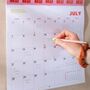 2025 Calendar Large | Ashley Pervical | The Cats, thumbnail 3 of 8