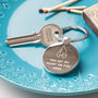 Personalised Set My Heart On Fire Keyring, thumbnail 1 of 3