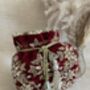 Maroon Velvet Handcrafted Potli Bag, thumbnail 8 of 10