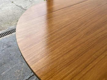Mid Century Small Drop Leaf Dining Table, 10 of 12