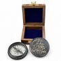 Custom Engraved Compass With Box And Case, thumbnail 1 of 11