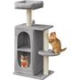 Cat Tree Tower Two Caves Scratching Posts, thumbnail 7 of 7