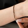 Smoky Quartz Bracelet, thumbnail 4 of 6
