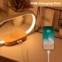 Bedside Table Lamp With Wireless Charge And Usb Port, thumbnail 5 of 6