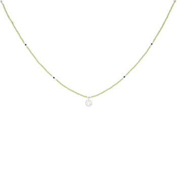 Peridot And Malachite Solar Plexus Chakra Bracelets And Necklaces, 4 of 6