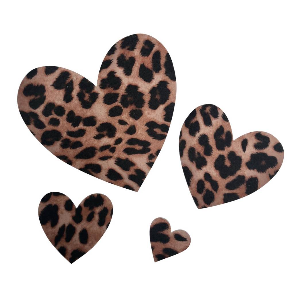 felt-leopard-print-iron-on-hearts-four-sizes-by-gemima-london