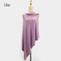 All Season Comfort Wool Blend Poncho, thumbnail 2 of 9