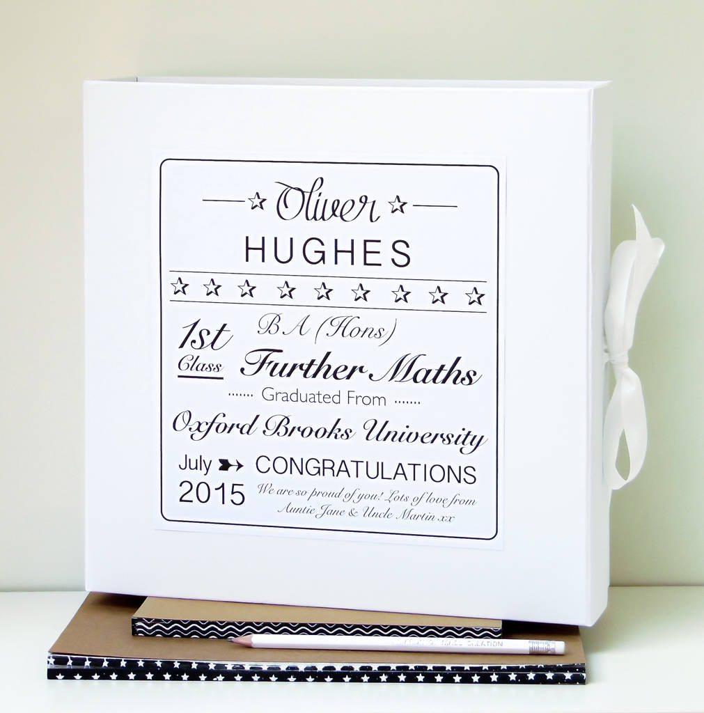 Graduation Gift /Graduation Keepsake Box By Little Bird Designs