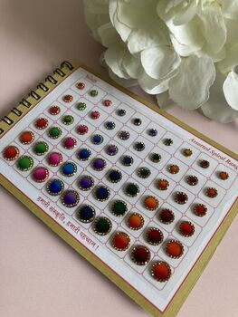 Mixed Designs 360 Colourful Round Bindi Book, 2 of 7