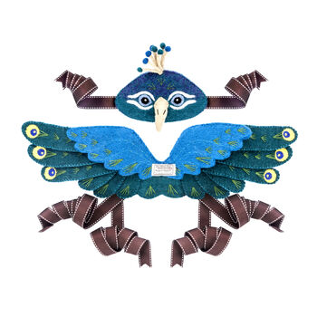 Piers Peacock Head Dress And Wings, 2 of 3