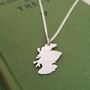 Sterling Silver Scotland Necklace, thumbnail 5 of 9