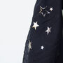 Rose Gold Metallic Printed Star Summer Scarves, thumbnail 10 of 12