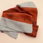 Burnt Orange Dot Print Scarf, thumbnail 2 of 5