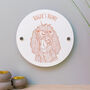 Personalised Cocker Spaniel Wall Plaque, thumbnail 2 of 4