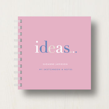 Personalised 'Ideas' To Do Small Notebook, 9 of 10