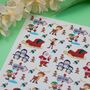 North Pole Festive Themed A4 Tiled Sheet, thumbnail 5 of 5