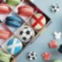 Football Fan World Cup Macaron Gift Box, thumbnail 1 of 3