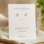 Birthday Kisses Sterling Silver Stud Earrings, thumbnail 1 of 8
