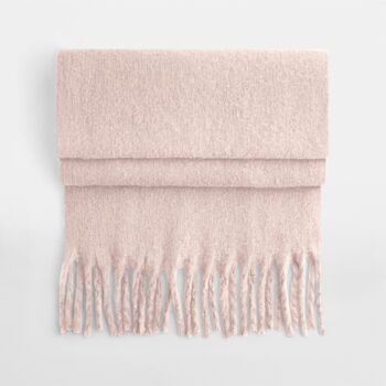 Oversized Fluffy Tassel Scarf, 3 of 10