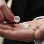 Personalised Special Time Wedding Cufflinks, thumbnail 1 of 6