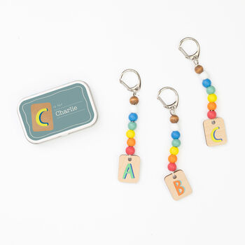 Personalised Letter Keyring Gift Kit, 9 of 11