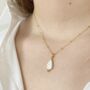 Raindrop Freshwater Pearl Necklace, thumbnail 3 of 10