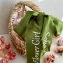 Personalised Flower Girl Basket With Optional Petals, thumbnail 4 of 7