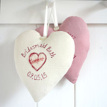 Personalised New Baby Girl Heart Gift, 3 of 12