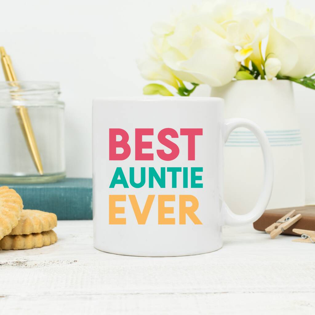 Best Auntie Ever Mug, 1 of 2