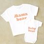 Mama Bear T Shirt In White, thumbnail 3 of 4