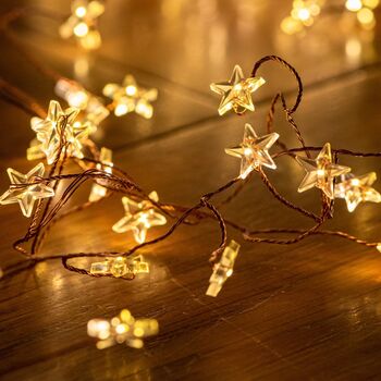 Micro Star Garland Fairy Lights, 3 of 3