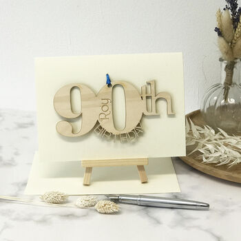 Personalised 90th Birthday Card, 4 of 12