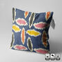 Handwoven Multicoloured Ikat Cushion Cover, thumbnail 1 of 9