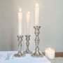 Silver Candlesticks – Set Of Two, thumbnail 1 of 10
