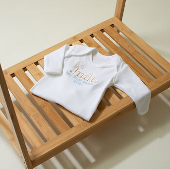 Personalised My First Easter Baby Grow, 3 of 4