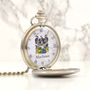 Engraved Family Crest Pocket Watch Design, thumbnail 1 of 3