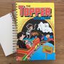 'Topper 1985' Upcycled Notebook, thumbnail 1 of 5