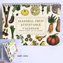 Fruit And Vegetable Desk Calendar, UK Version, thumbnail 1 of 12