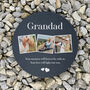 Personalised Photo Memorial Slate Circular Grave Marker, thumbnail 6 of 7