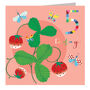 Strawberries 5th Birthday Card, thumbnail 3 of 4